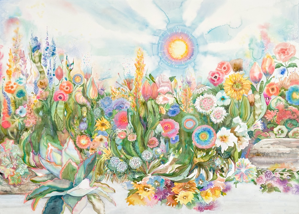 Sunrise in the Garden